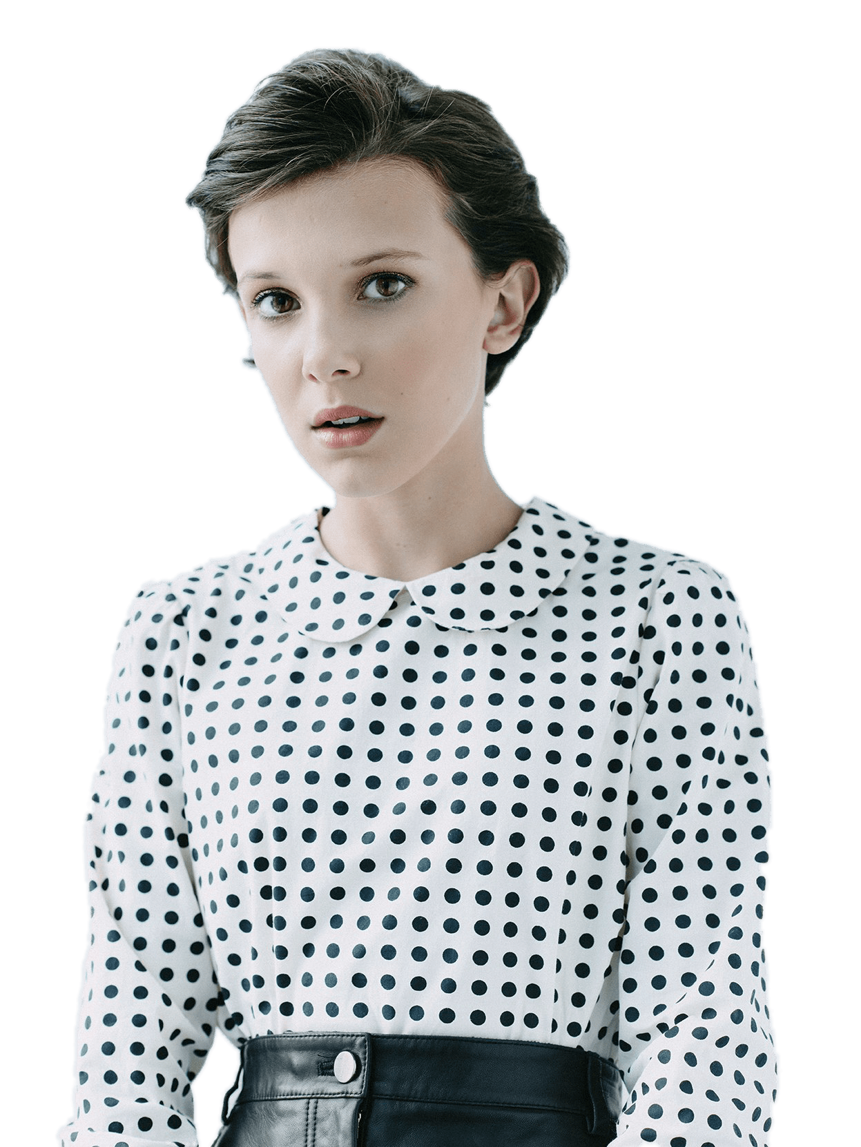 Actress Millie Bobby Brown PNG Download Image