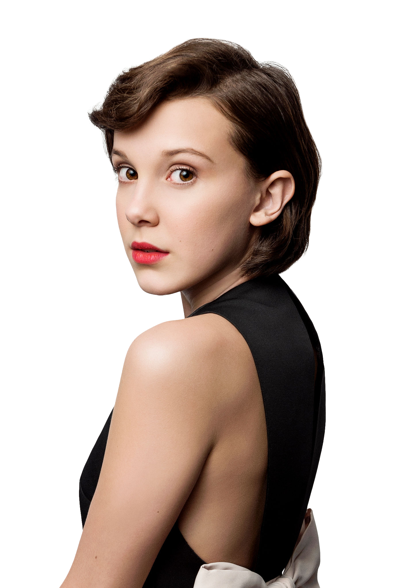 Actress Millie Bobby Brown PNG Photo