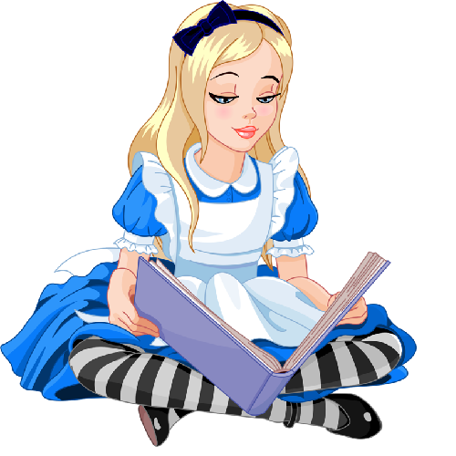 Alice in Wonderland Charaktere PNG-Bildhintergrund