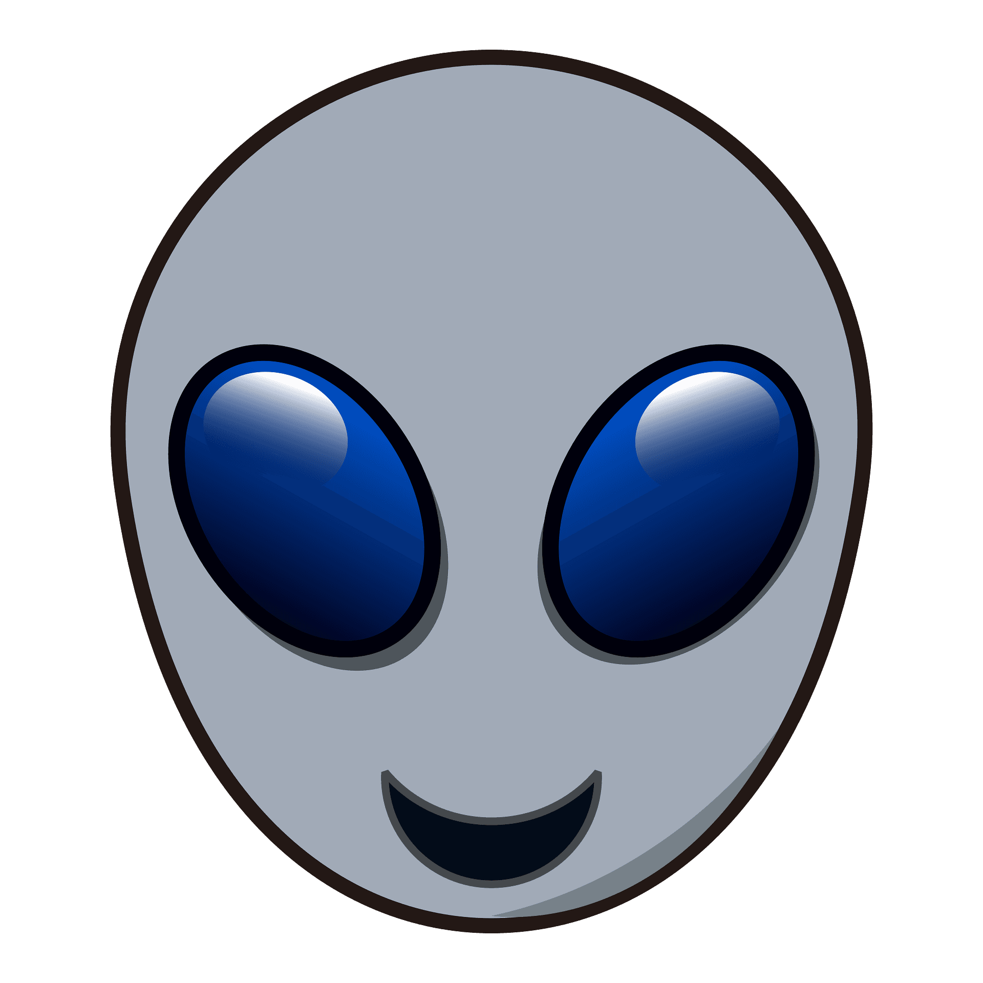 Alien Emoji Clipart PNG Download Image