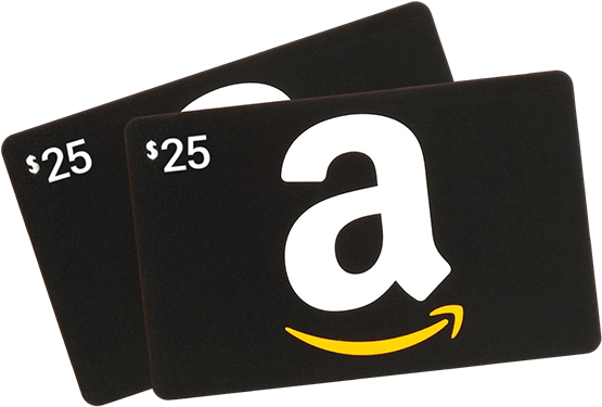 Amazon Gift Card PNG Transparent Image