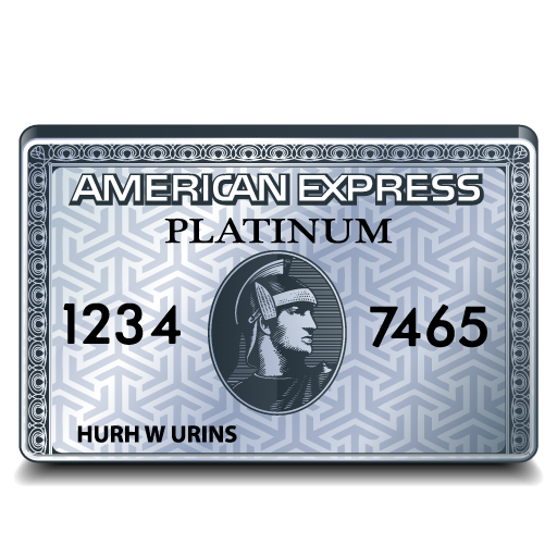 아메리칸 익스프레스 카드 PNG 투명 이미지