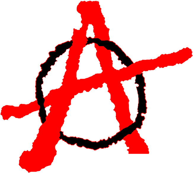 Anarchy Symbool PNG-Afbeelding