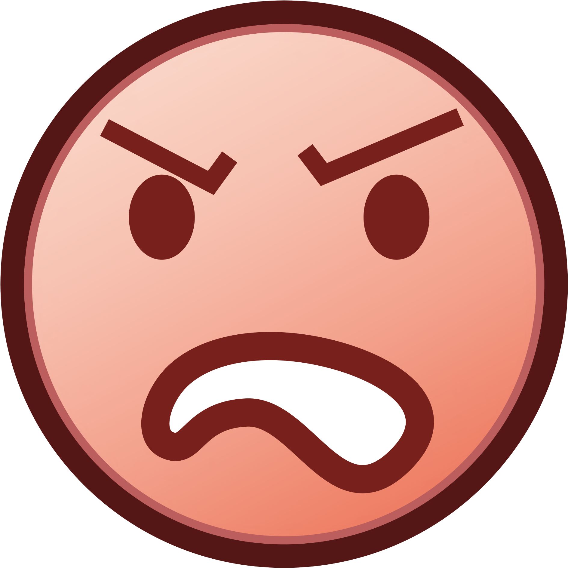 Angry Face PNG Free Download