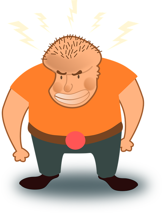 Angry Person Clipart PNG Free Download