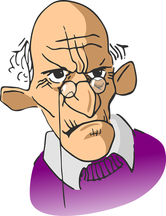 Angry Person Clipart PNG Image
