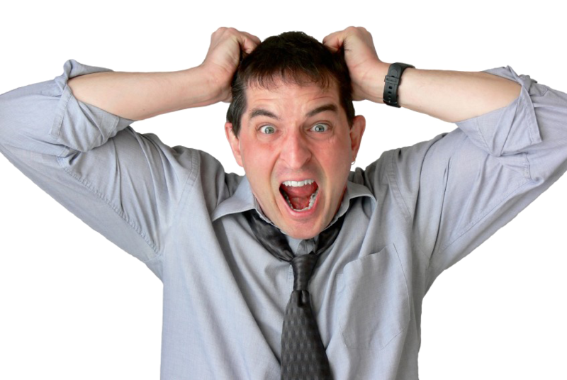 Angry Person Free PNG Image