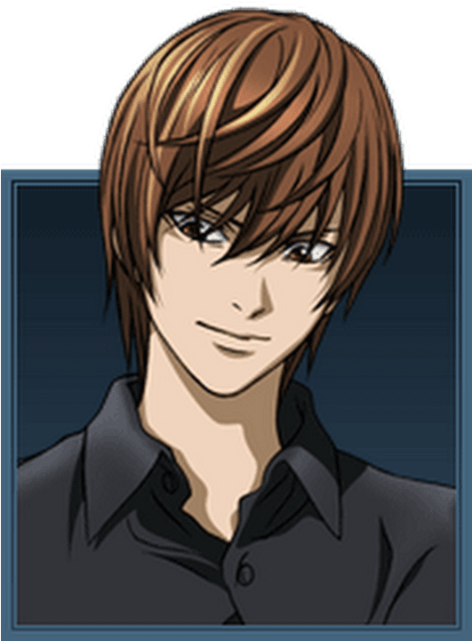 Anime Light Yagami PNG Download Afbeelding
