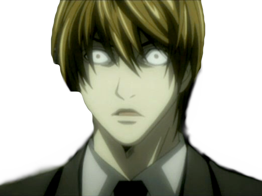 Anime licht Yagami PNG Transparant Beeld