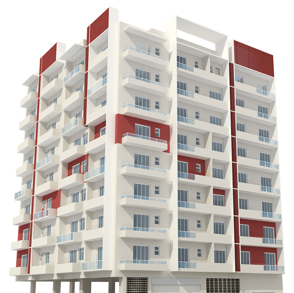 Apartment Complex PNG Download Image