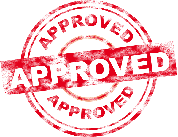 Approved Red Stamp PNG Free Download