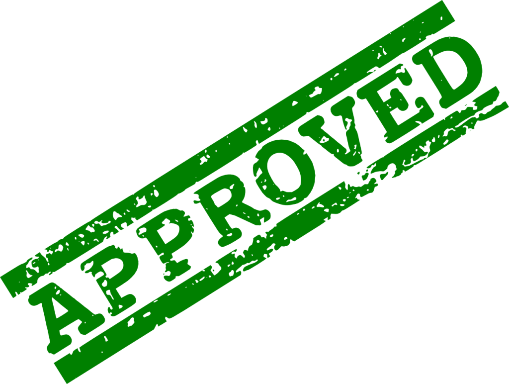 Approved Stamp PNG Photo