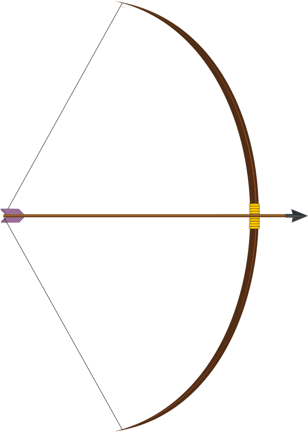 Archery Bow And Arrow Transparent Image
