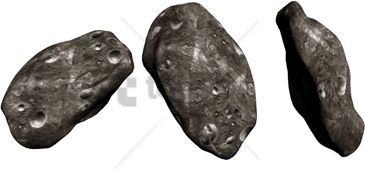 Imagen PNG libre de asteroides