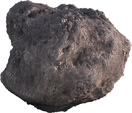 Image PNG astéroïde