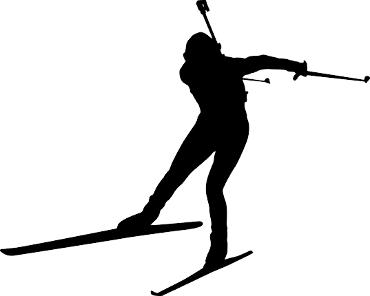 Athlete Biathlon PNG High-Quality Image