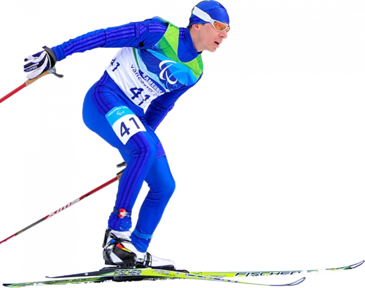 Athlete Biathlon PNG Image Background
