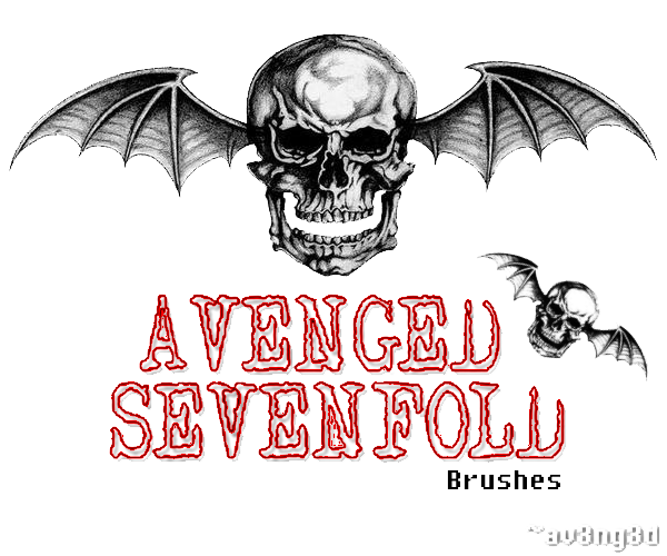 Avenged Sevenfold Logo PNG Image Background