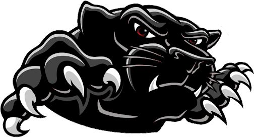 Vingadores black panther logotipo PNG imagem