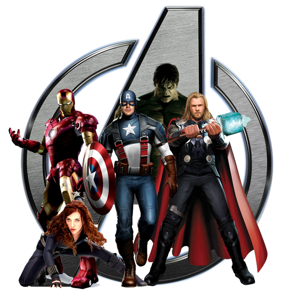 Avengers logo Transparentes Bild