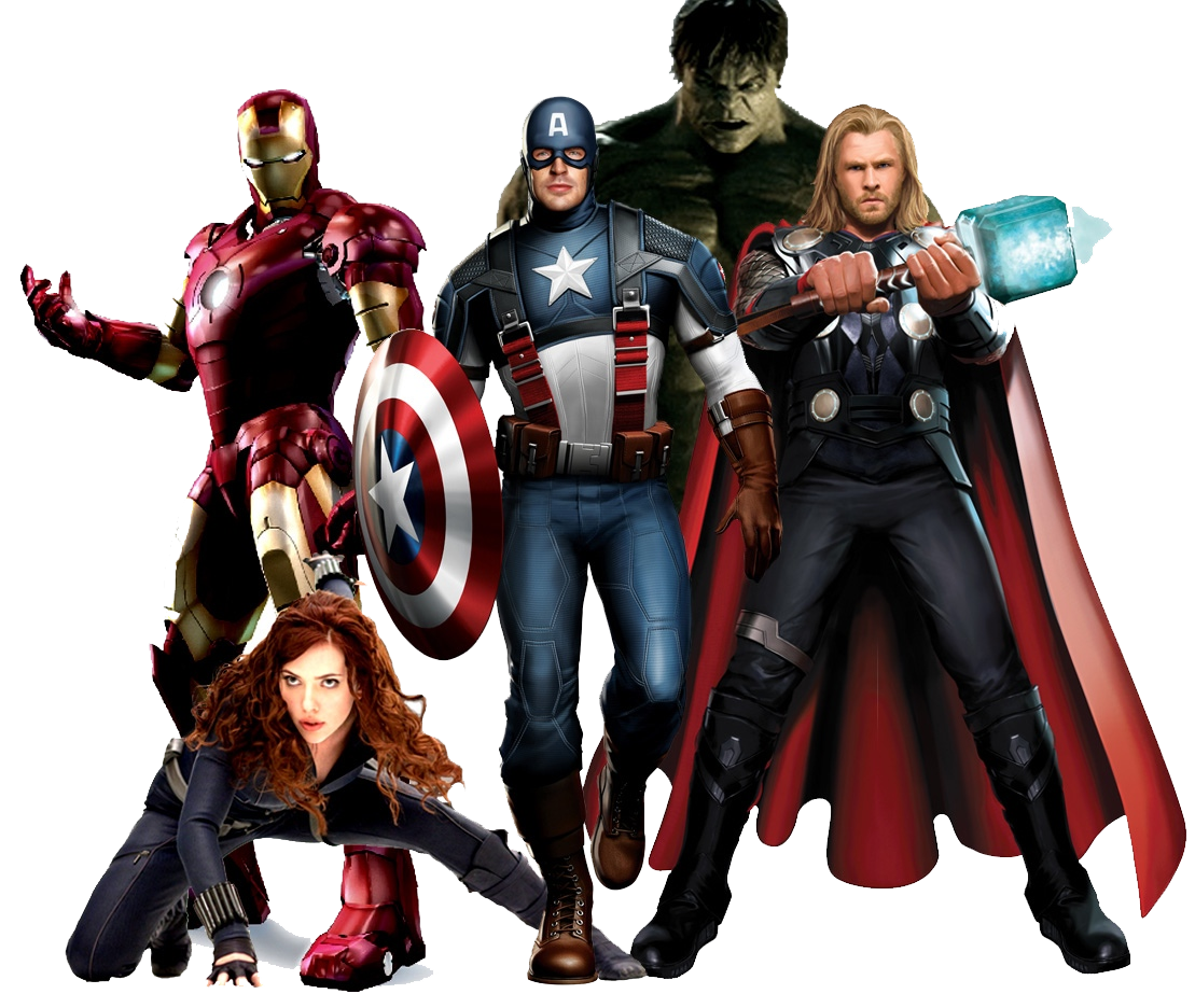Avengers PNG-Bild