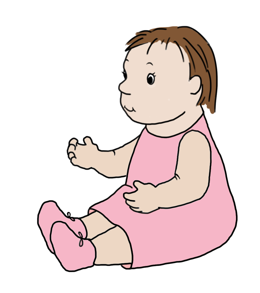 Baby Girl PNG Image