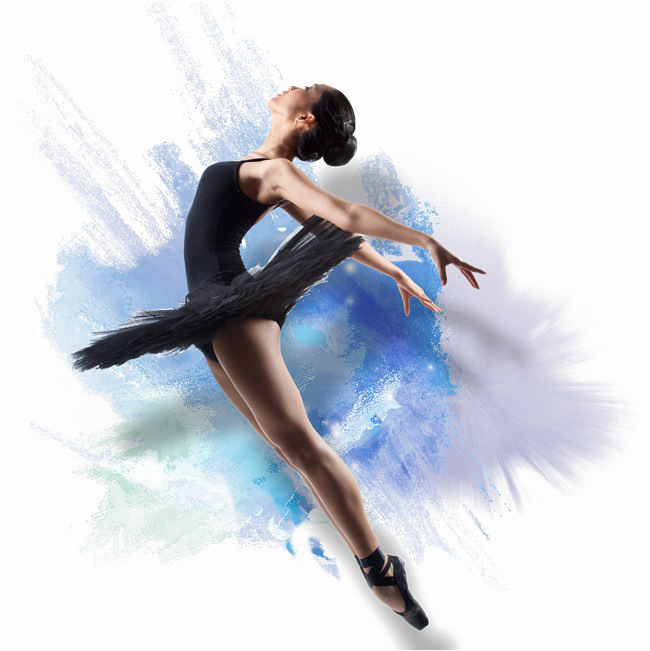 Ballerina ballet danser PNG-Afbeelding