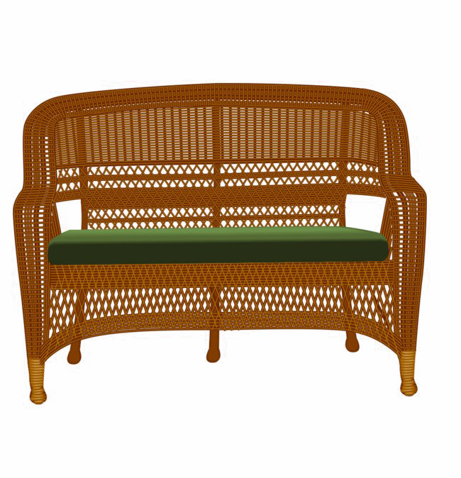 Bamboe meubels PNG hoogwaardige Afbeelding