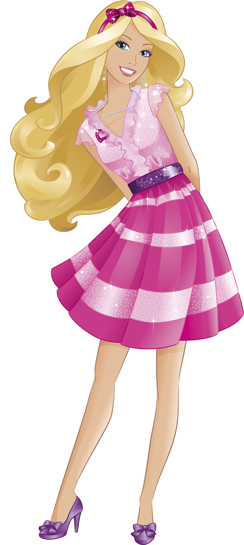 Barbie Girl Free PNG Image