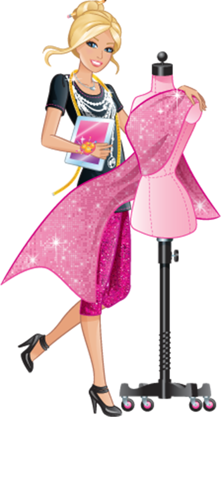 Barbie Girl PNG Image Background