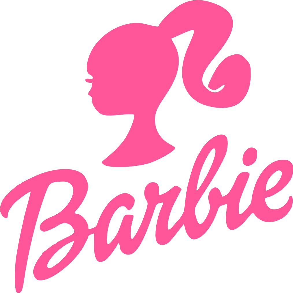 Barbie Logo PNG Image Background