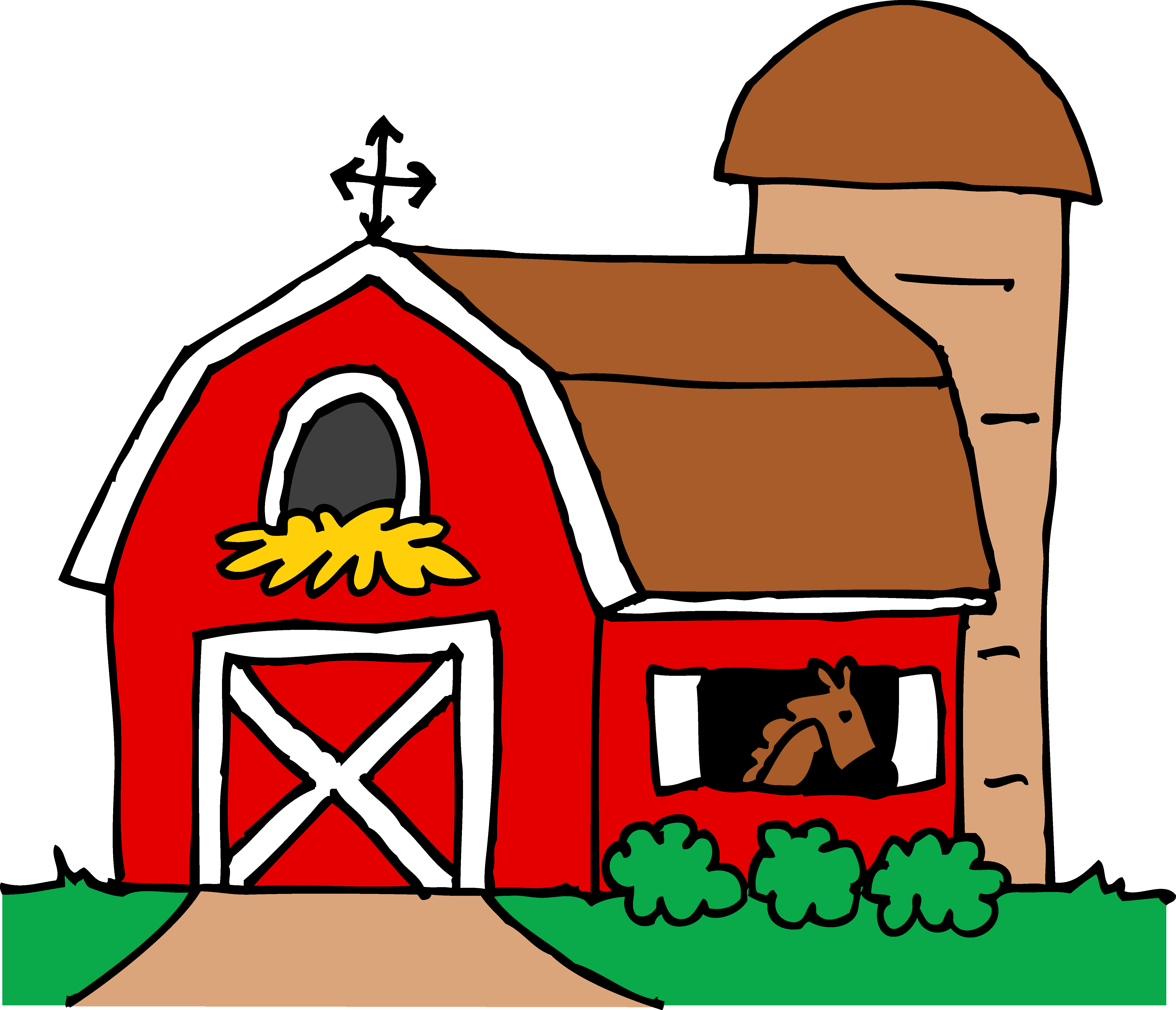 Barn House PNG Image Background
