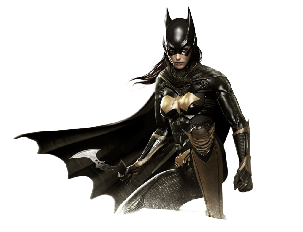 Batgirl PNG Gambar Transparan