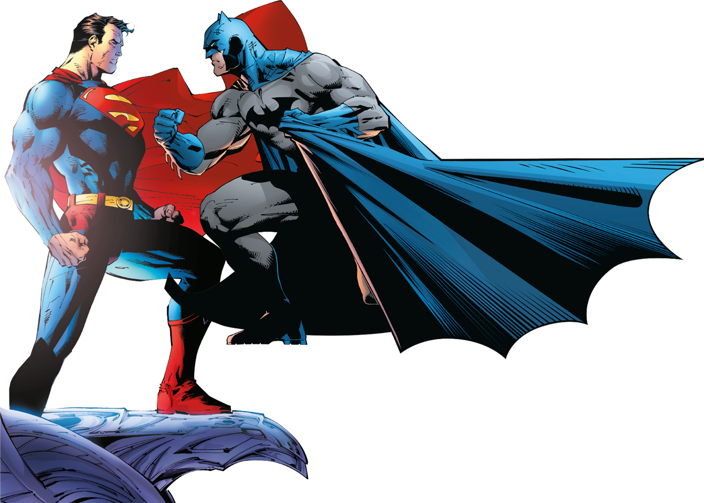Batman V Superman Characters PNG High-Quality Image