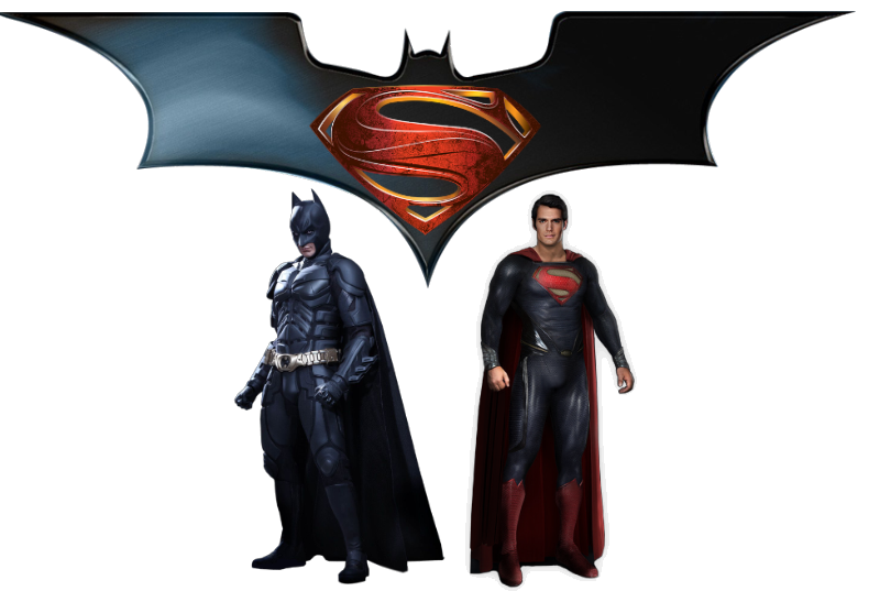 Batman V Superman Characters PNG Transparent Image