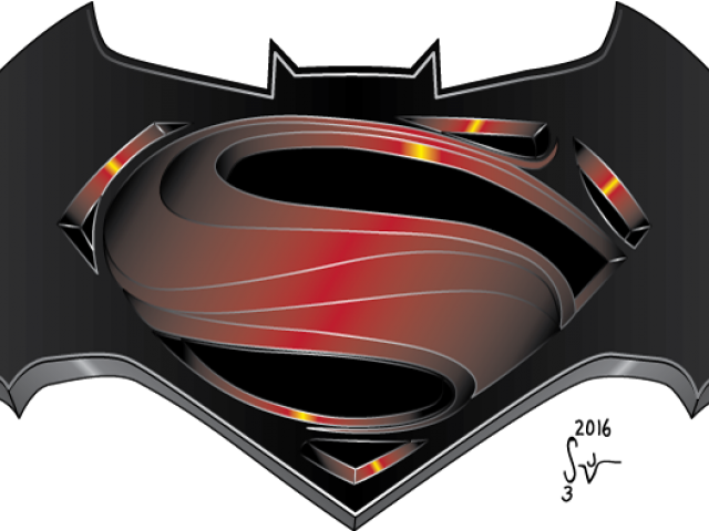 Batman V Superman Logo PNG High-Quality Image