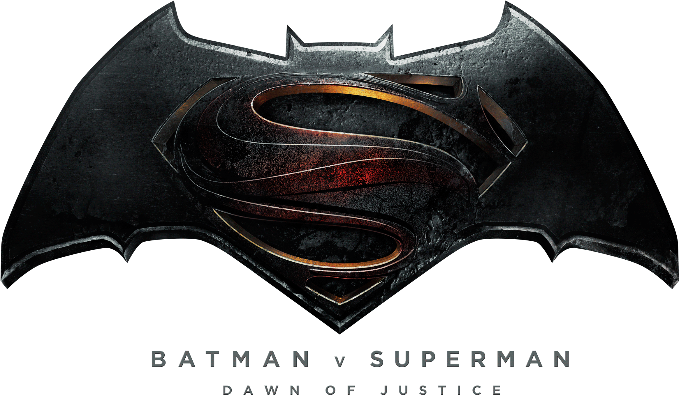 Batman v Superman Logo PNG-Bild