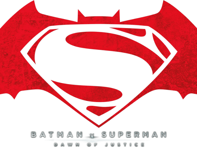 Batman v Superman Logo PNG Transparentes Bild