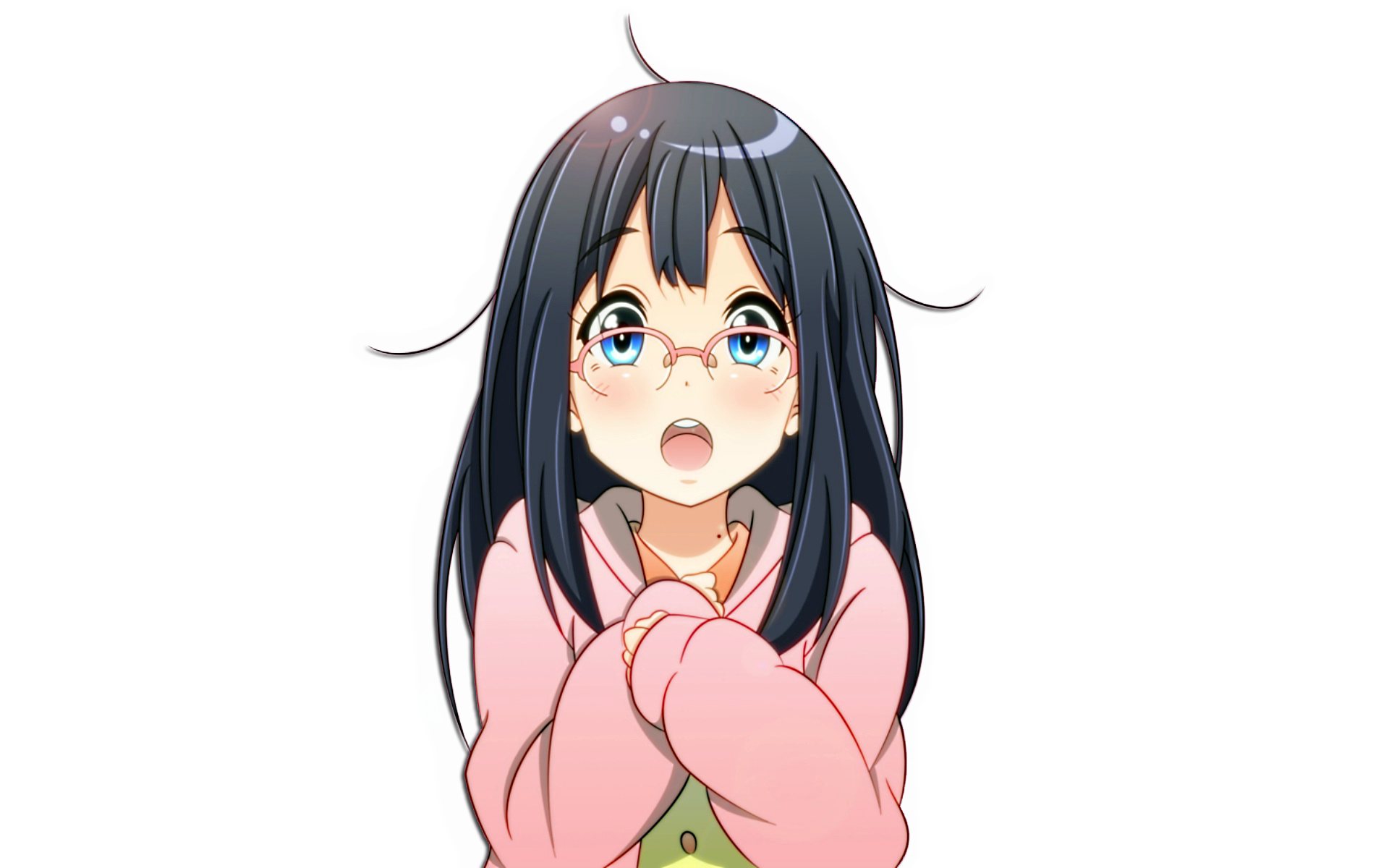 Mooie anime girl PNG Transparante Afbeelding