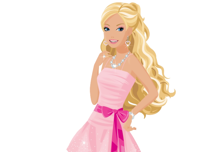 Hermosa Barbie PNG descargar imagen