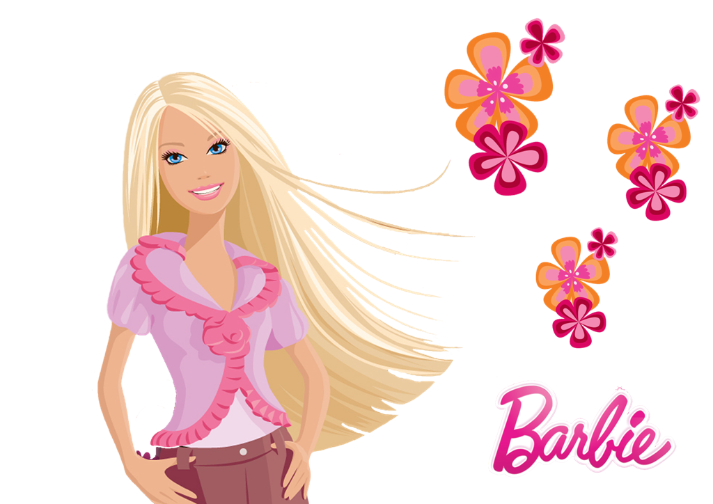 Schöner Barbie PNG Kostenloser Download