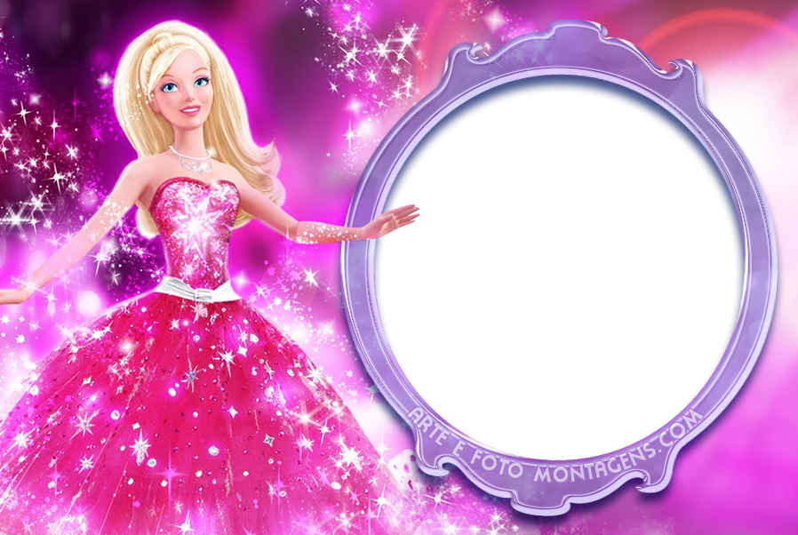 Beautiful Barbie PNG Transparent Image