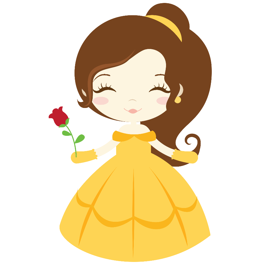 Beautiful Belle PNG High-Quality Image