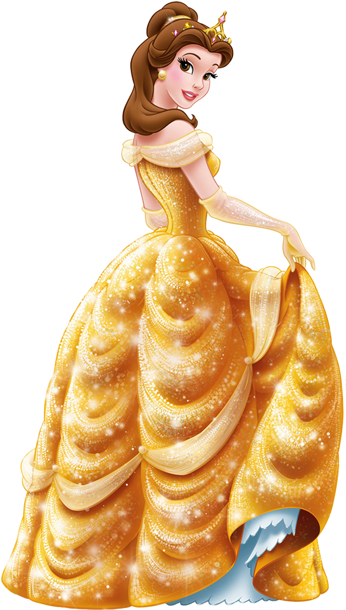 Beautiful Belle PNG Image Background
