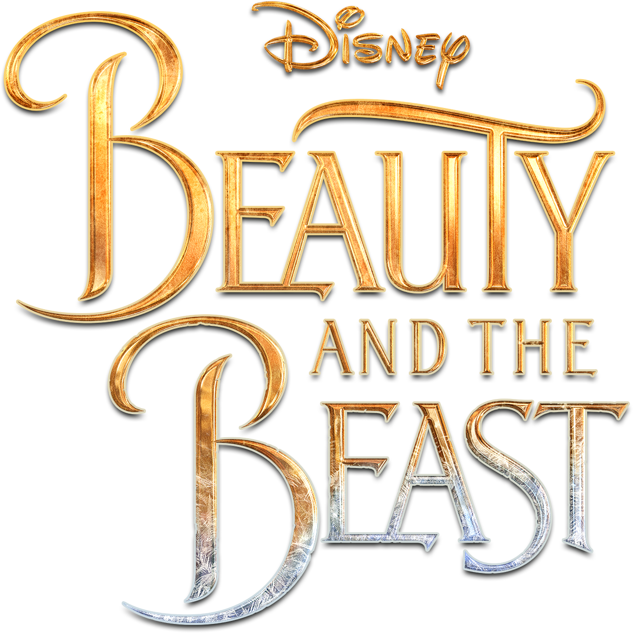 Beauty And The Beast Logo PNG Photo