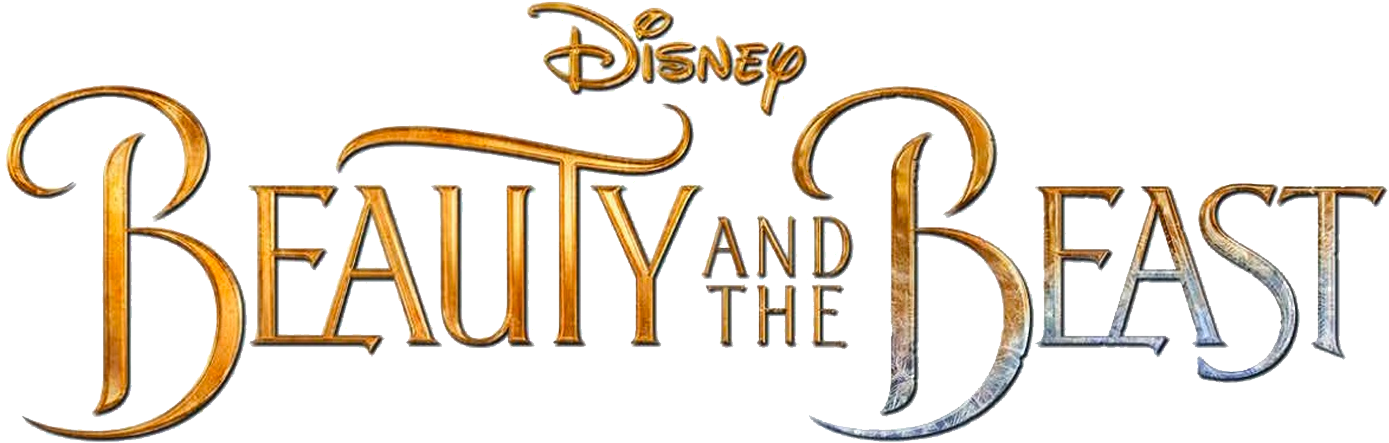 Beauty And The Beast Logo PNG Transparent Image