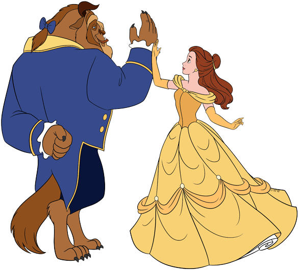 Beauty And The Beast PNG Image Background