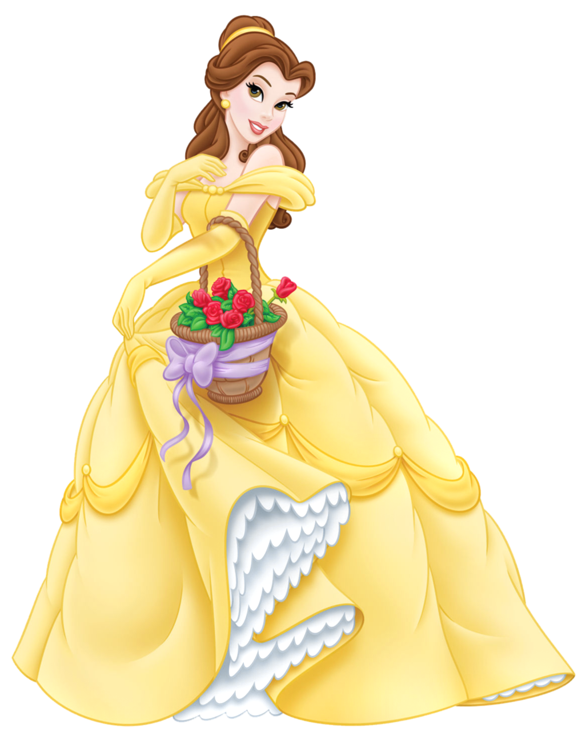Beauty And The Beast Princess Free PNG Image