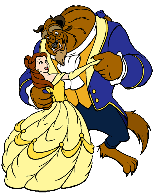 Beauty And The Beast Princess PNG Image Background