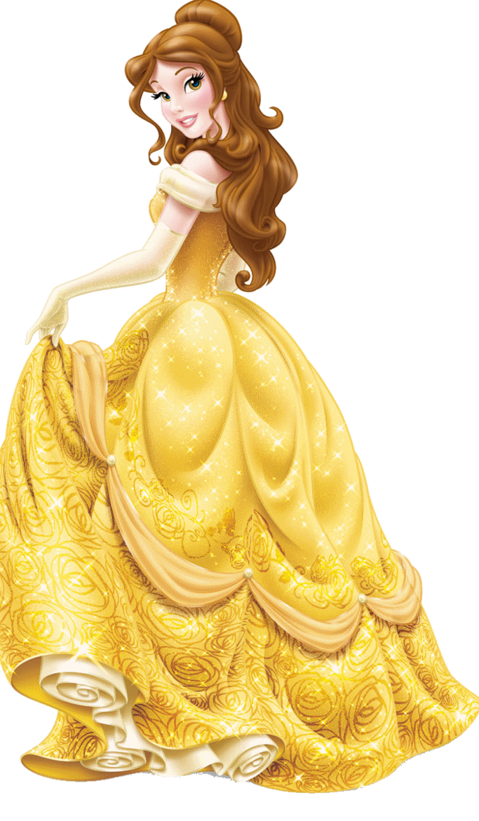 Beauty And The Beast Princess PNG Image